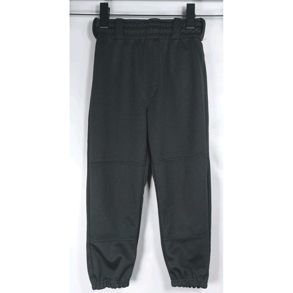 Rawlings Kids T Ball Baseball Pants Black Youth Unisex Size Small S Pull On